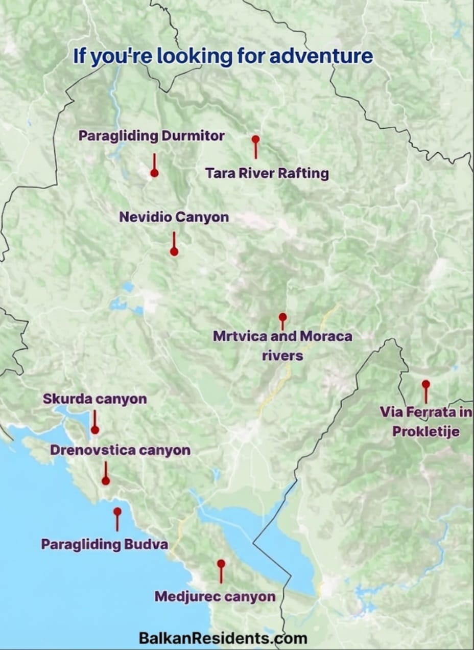 We're to go in Montenegro!