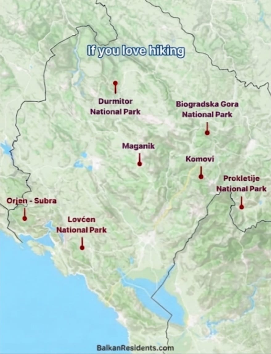 We're to go in Montenegro!