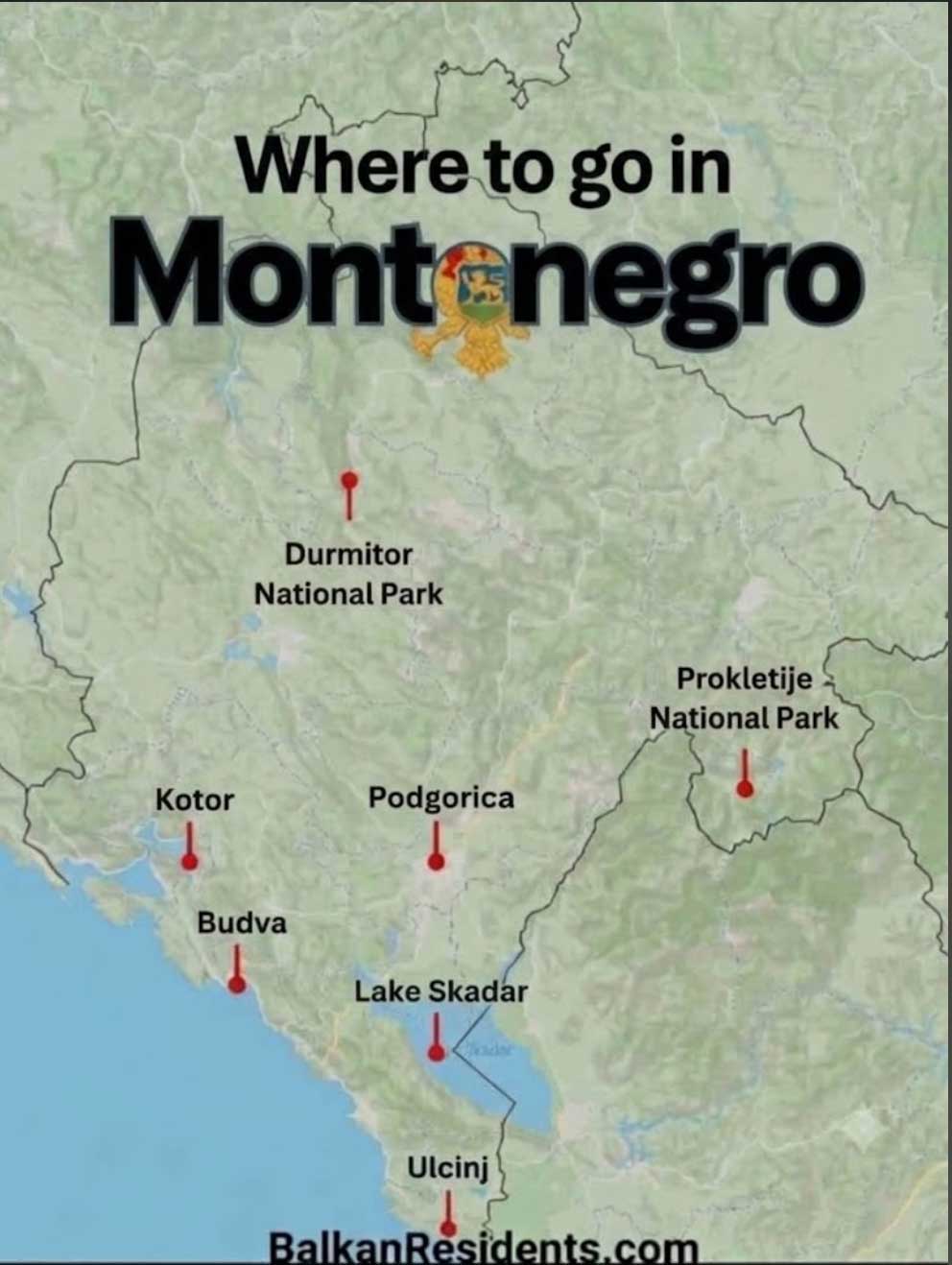 We're to go in Montenegro!